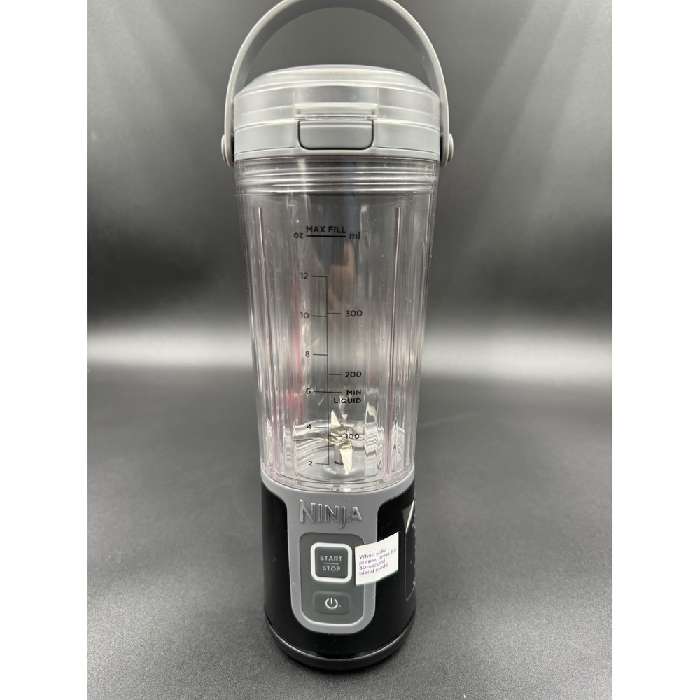 Ninja Blast 18 oz. Portable Blender - Black BC100BK - Used